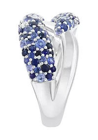 Sapphire Ring in Sterling Silver