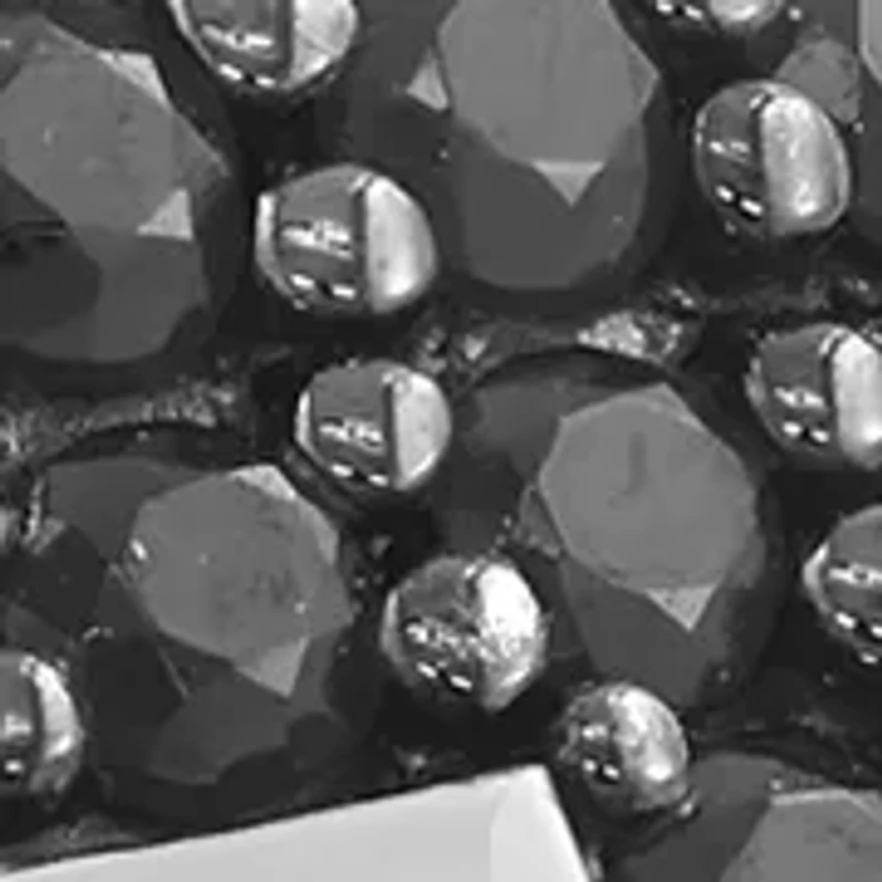 Sterling Silver Black Spinel Ring