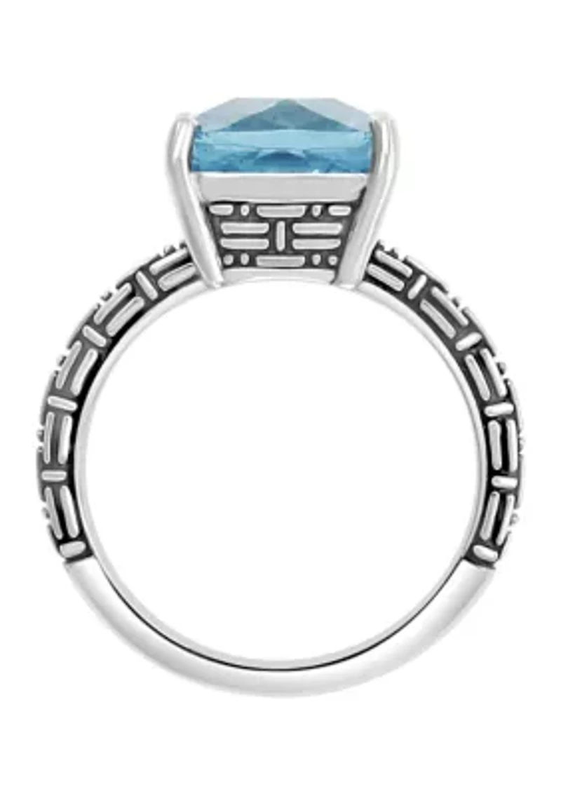 Sky Blue Topaz Ring in Sterling Silver
