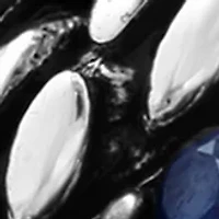 925 Sterling Silver Sapphire Ring