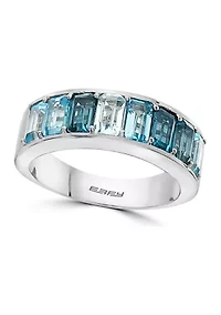 2.75 ct. t.w. Blue Topaz Ring in Sterling Silver 