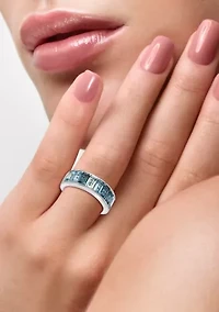 2.75 ct. t.w. Blue Topaz Ring in Sterling Silver 