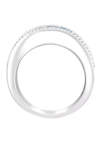 Men's 925 Sterling Silver London Blue Topaz Ring 