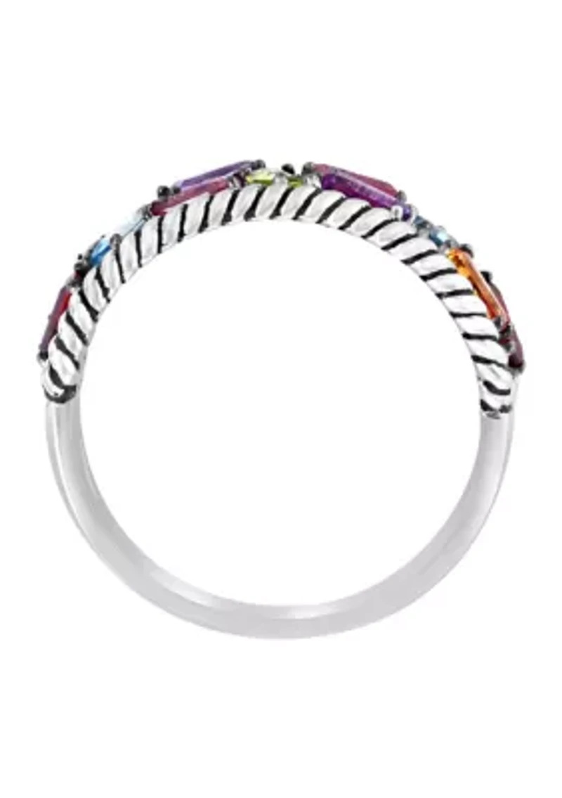 Sterling Silver Multi Ring