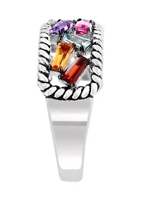 Sterling Silver Multi Ring
