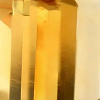 Citrine and White Sapphire Ring in Sterling Silver