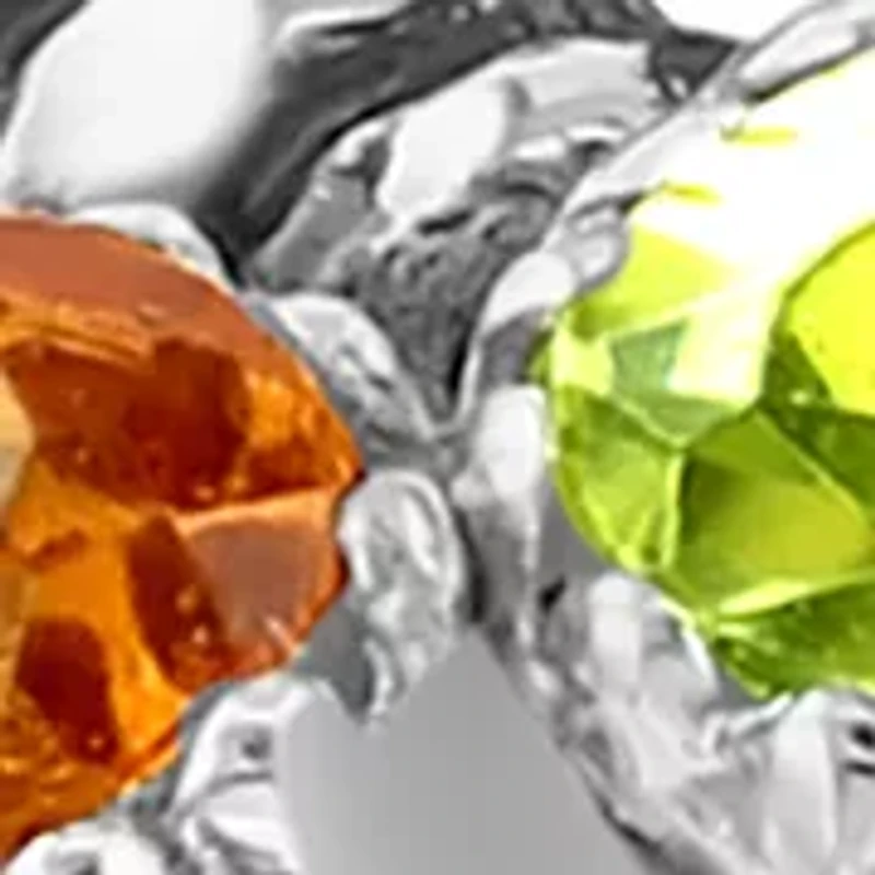 Amethyst, Blue Topaz, Citrine, Pink Tourmaline, and Peridot Ring in Sterling Silver