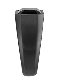 Men's Sterling Silver Black Rhodium Onyx Ring 