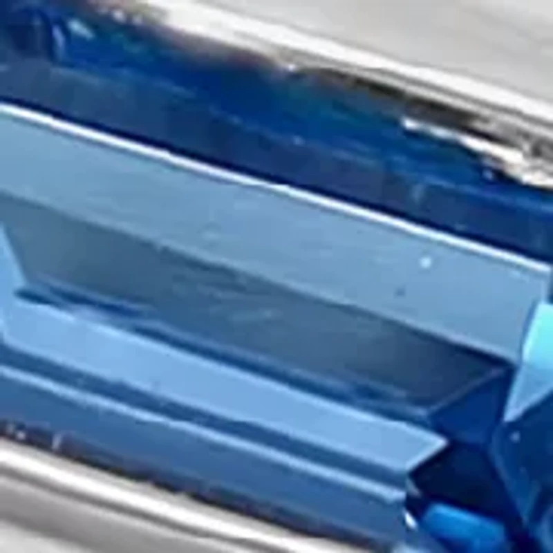 Blue Topaz Ring in Sterling Silver