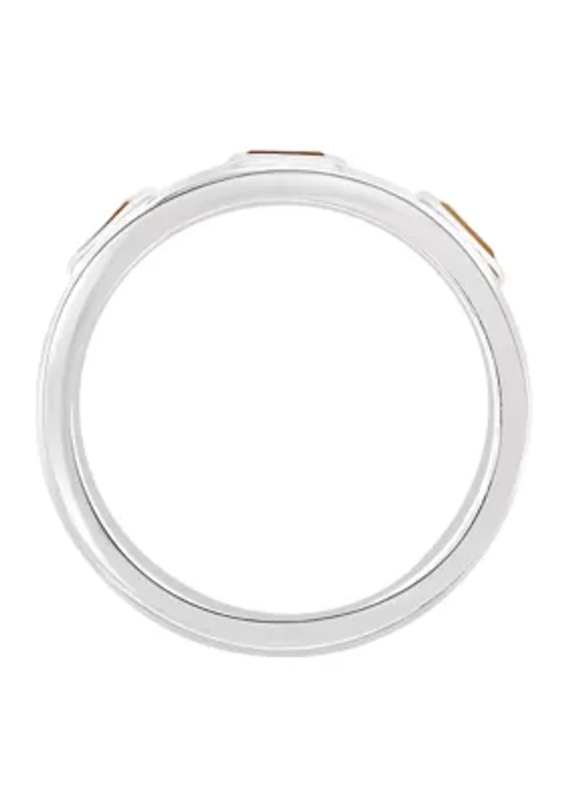 Citrine Ring in Sterling Silver