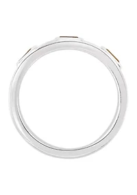 Citrine Ring in Sterling Silver