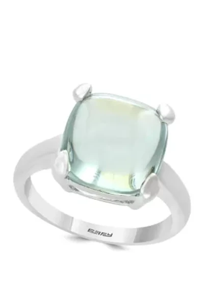 8.6 ct. t.w. Green Amethyst Ring in Sterling Silver