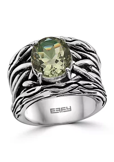 Amethyst Ring in Sterling Silver