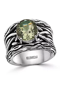 Amethyst Ring in Sterling Silver