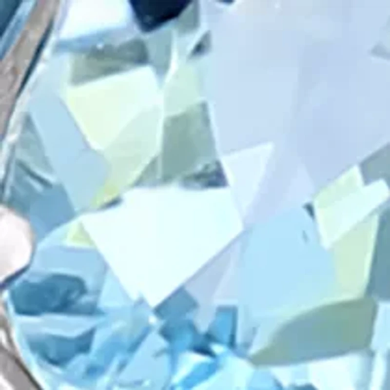 1/4 ct. t.w. Diamond, Aquamarine Ring in 14K White Gold