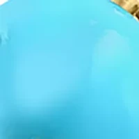 1/6 ct. t.w. Diamond, 1.3 ct. t.w. Turquoise Ring in 14K Yellow Gold