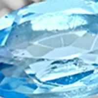 3/8 ct. t.w. Diamond and 2 ct. t.w. Blue Topaz Ring in 14K White Gold 