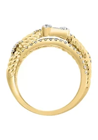 1/2 ct. t.w. Diamond Ring in 14K Yellow Gold 