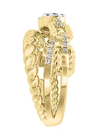 1/2 ct. t.w. Diamond Ring in 14K Yellow Gold 