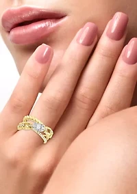 1/2 ct. t.w. Diamond Ring in 14K Yellow Gold 