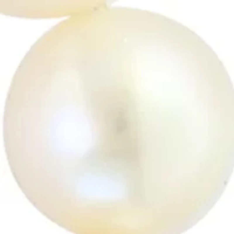 Diamond and Freshwater Pearl Toggle Bracelet in 14K Yellow Gold