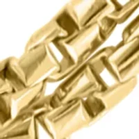 Gold Over Sterling Silver Bracelet