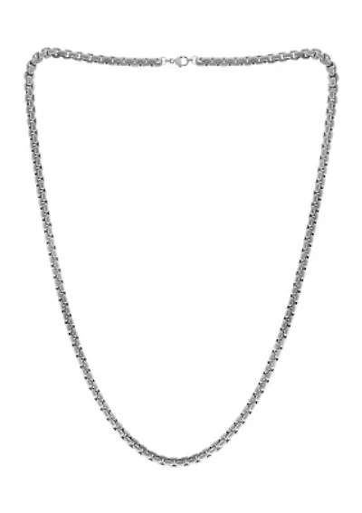 Sterling Silver 22'' Necklace
