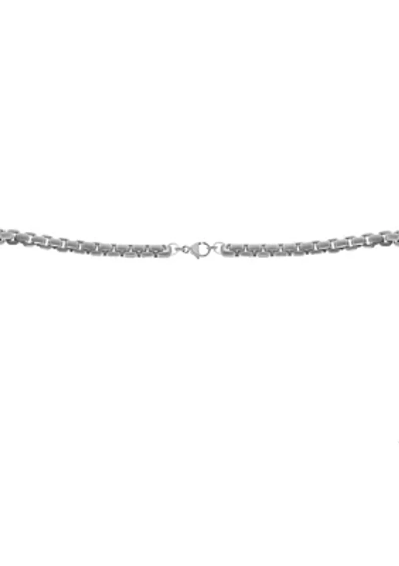 Sterling Silver 22'' Necklace
