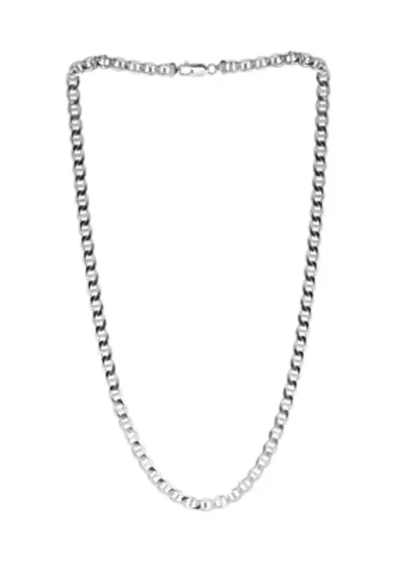 24'' Sterling Silver Chain Necklace