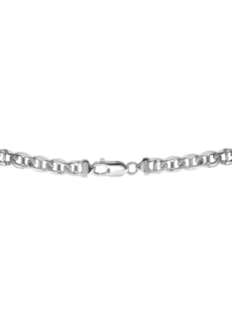 24'' Sterling Silver Chain Necklace