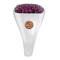 Ruby Ring in 18K Goldplated Sterling Silver