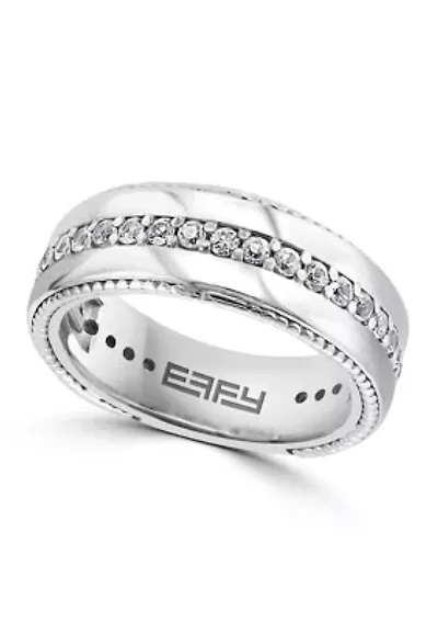 1 ct. t.w. White Sapphire Ring in Sterling Silver