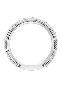 1 ct. t.w. White Sapphire Ring in Sterling Silver