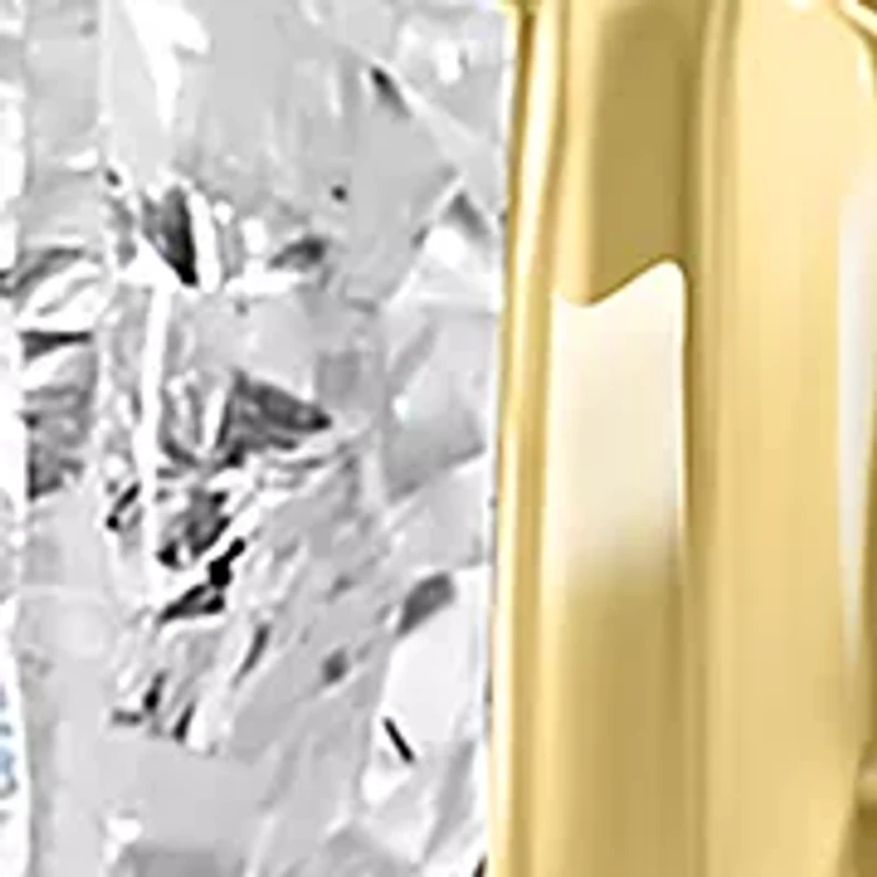 14K Yellow Gold Diamond Stud Earrings