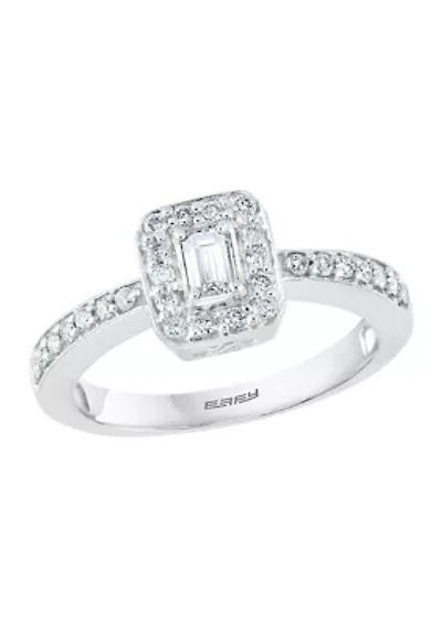 1/ ct. t.w. Diamond Ring in 14K White Gold