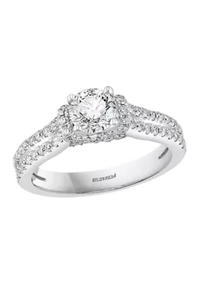 ct. t.w. Diamond Ring in 14k White Gold
