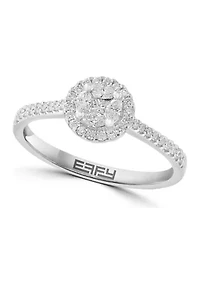1/3 ct. t.w. Diamond Ring in 18K White Gold 