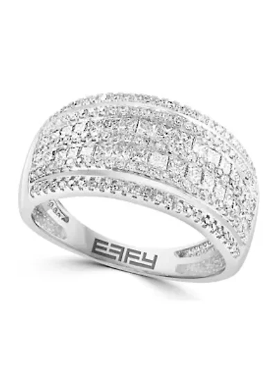 ct. t.w. Diamond Ring in 14K White Gold