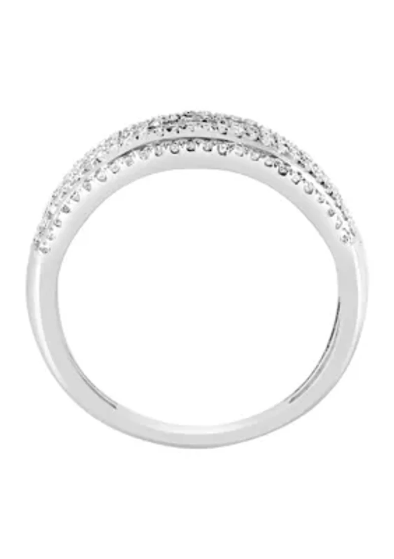 ct. t.w. Diamond Ring in 14K White Gold