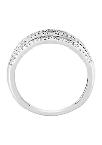 ct. t.w. Diamond Ring in 14K White Gold