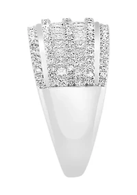 ct. t.w. Diamond Ring in 14K White Gold