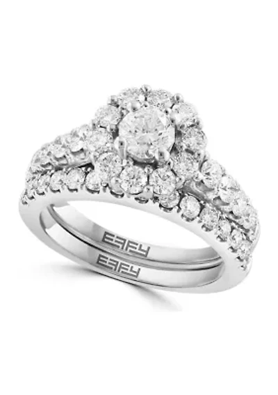 2.05 ct. t.w. Diamond Ring in 14K White Gold