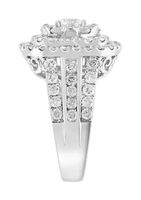 ct. t.w. Diamond Ring in 14K White Gold