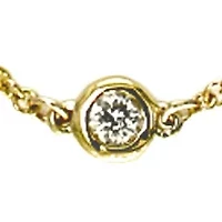 Diamond Necklace in 14K Yellow Gold