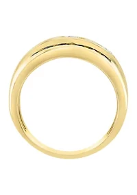 Men's 1.92 ct. t.w. Black Diamond Ring in 14K Yellow Gold