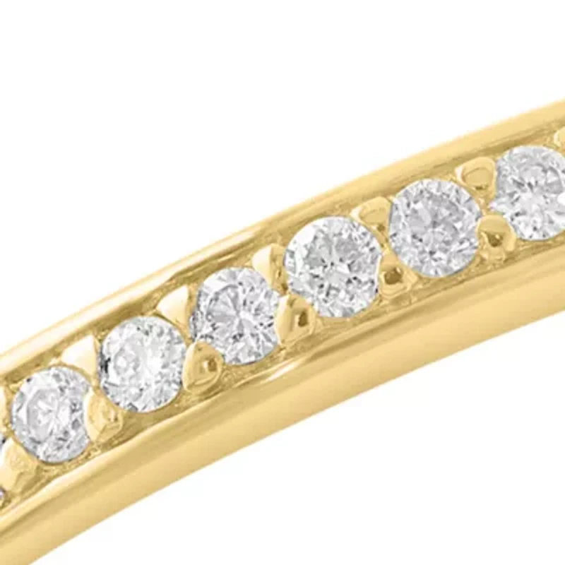 14K Yellow Gold Diamond Ring