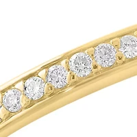 14K Yellow Gold Diamond Ring