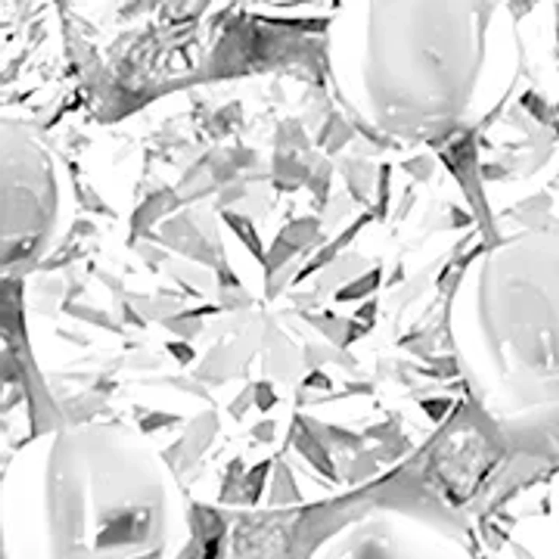 14K White Gold Diamond Ring 