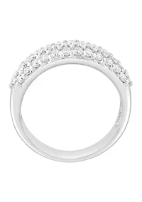 14K White Gold Diamond Ring 