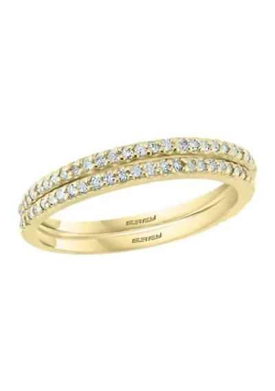 1/3 ct. t.w. Diamond Ring in 14K Yellow Gold 